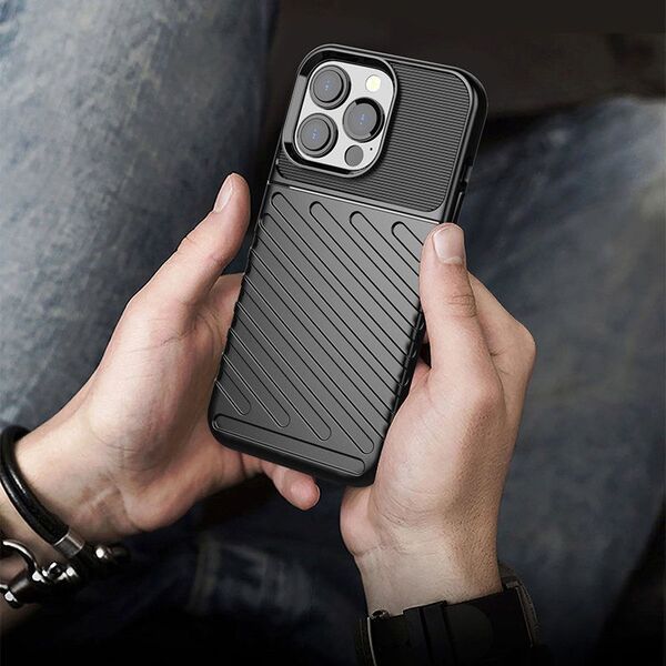 Hurtel Thunder Case Elastyczne Pancerne Etui Pokrowiec Iphone 13 Pro Zielony 9183710 9145576216996