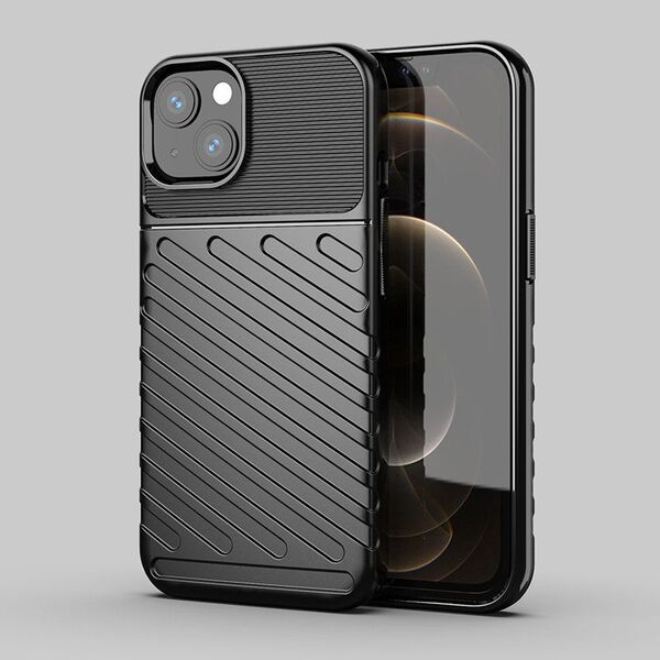 Hurtel Thunder Case Elastyczne Pancerne Etui Pokrowiec Iphone 13 Mini Czarny 9183718 9145576217078