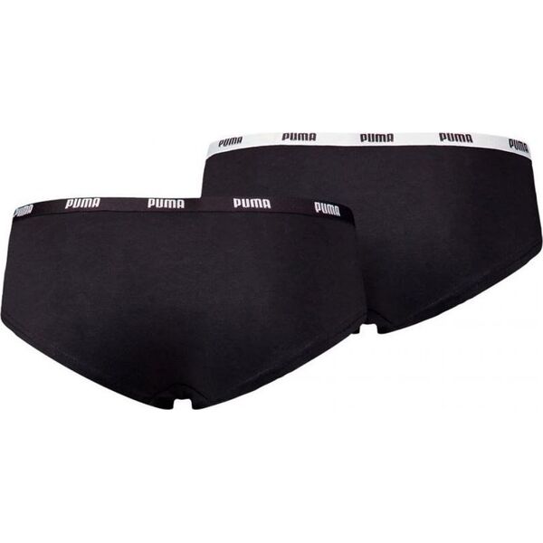 Puma Puma Hipsters 2 Pack 603032001-200 Czarne XS 9239002 8718824912110