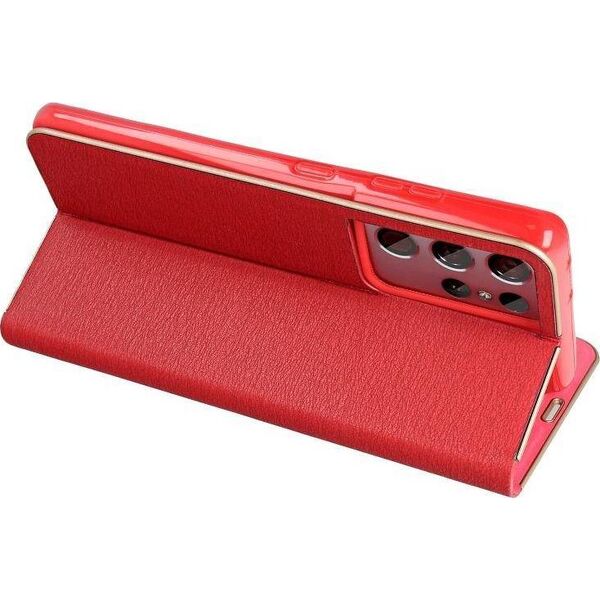 ForCell ETUI Kabura Forcell LUNA Book Gold do XIAOMI Redmi NOTE 10 5G / Poco M3 Pro / Poco M3 Pro 5G czerwony CASE 9289974 5903396106972