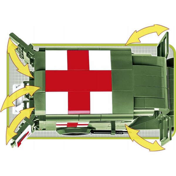 Cobi Historical Collection Ambulance WC 54 (2257) 9353018 5902251022570