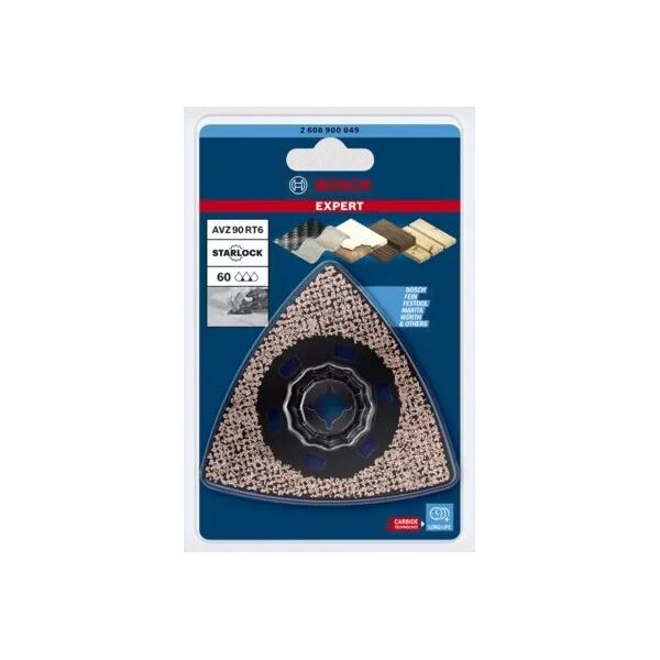 Bosch Bosch sanding plate MultiMaterial AVZ90RT6 1St - 2608900049 EXPERT RANGE 9356018 4059952531014