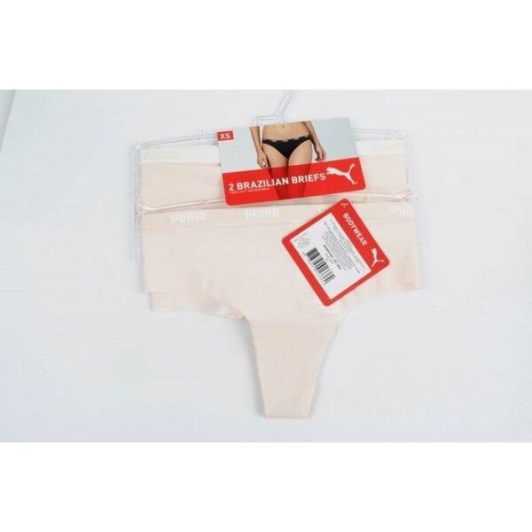 Puma Puma Brazilian Briefs 2 Pack 603051001-187 Różowe XS 9356850 8718824913360