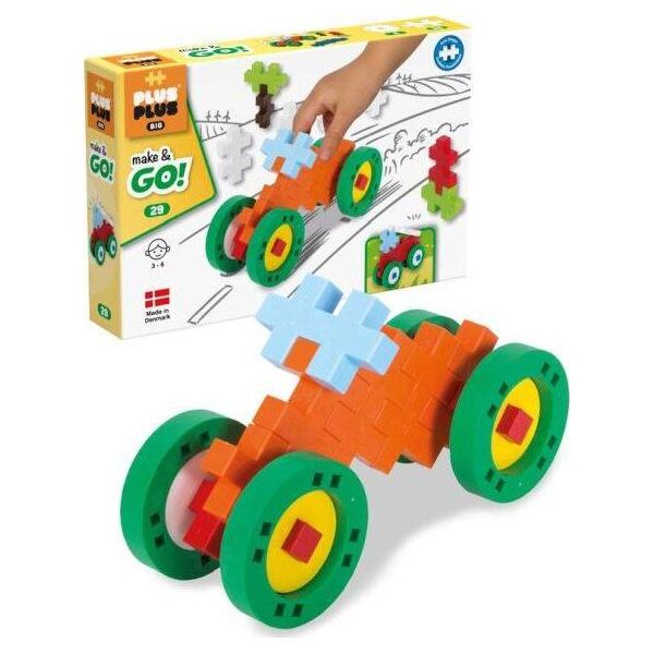 Plus Plus Plus-Plus Midi Basic - Make & GO! - 29 szt. Motor 9377116 5710409201209