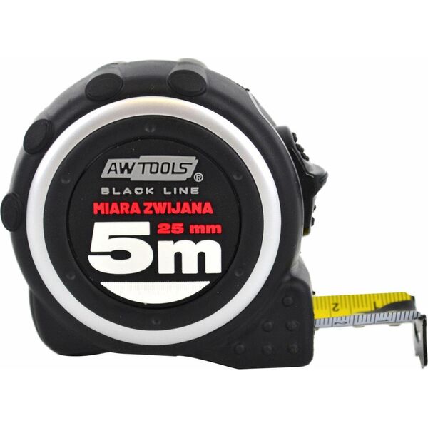 AWTools AWTOOLS MIARA ZWIJANA ABS TPR 5m/ 25mm AWBL25424 9399062 5903678603243