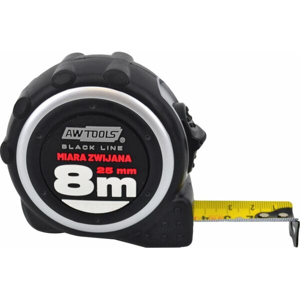 AWTools AWTOOLS MIARA ZWIJANA ABS TPR 8m/ 25mm AWBL25426 9399063 5903678603250