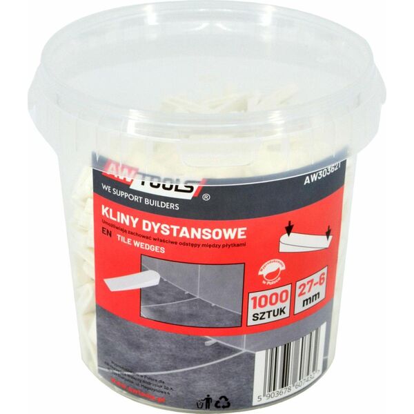 AWTools AWTOOLS KLINY DO GLAZURY WIADERKO 500szt. / DUŻE AW303622 9399099 5903678607449