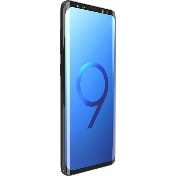 Hurtel 3D Edge Nano Flexi Glass folia szklana szkło hartowane na cały ekran z ramką Samsung Galaxy S21+ 5G (S21 Plus 5G) czarny 9405394 9111201943629