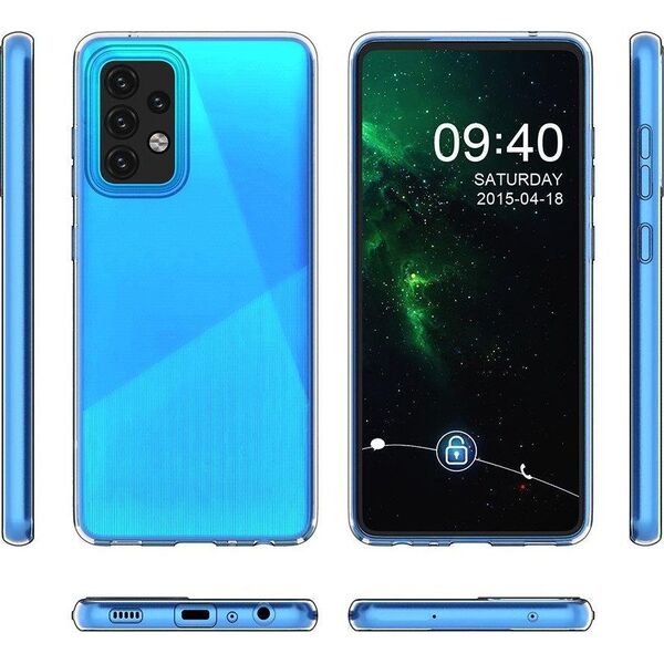 Hurtel Żelowy pokrowiec etui Ultra Clear 0.5mm Honor 50 Pro przezroczysty 9405496 9111201944237