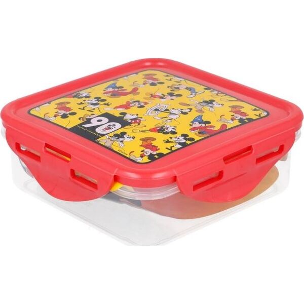 Mickey Mouse Mickey Mouse - Lunchbox / hermetyczne pudełko śniadaniowe 500ml 9502158 8412497087594