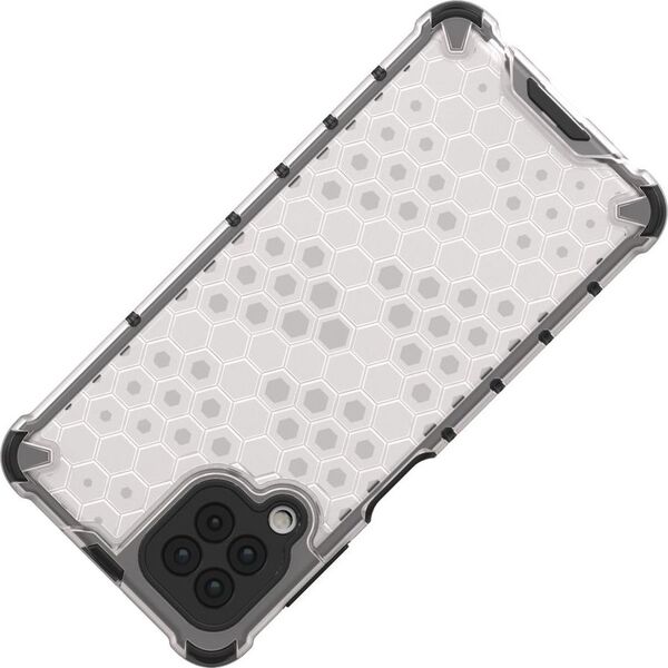 Hurtel Honeycomb etui pancerny pokrowiec z żelową ramką Samsung Galaxy A22 4G czerwony 9511360 9145576213513