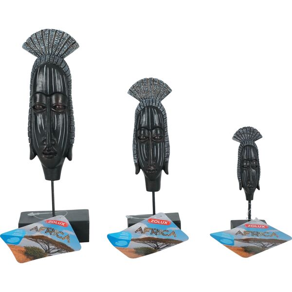 Zolux Dekoracja akw. AFRICA maska żeńska S 9539845 3336023522166