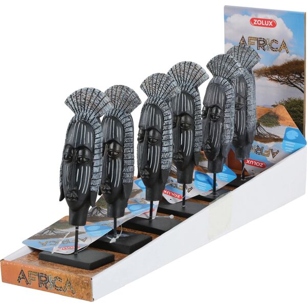 Zolux Dekoracja akw. AFRICA maska żeńska M 9539846 3336023522173