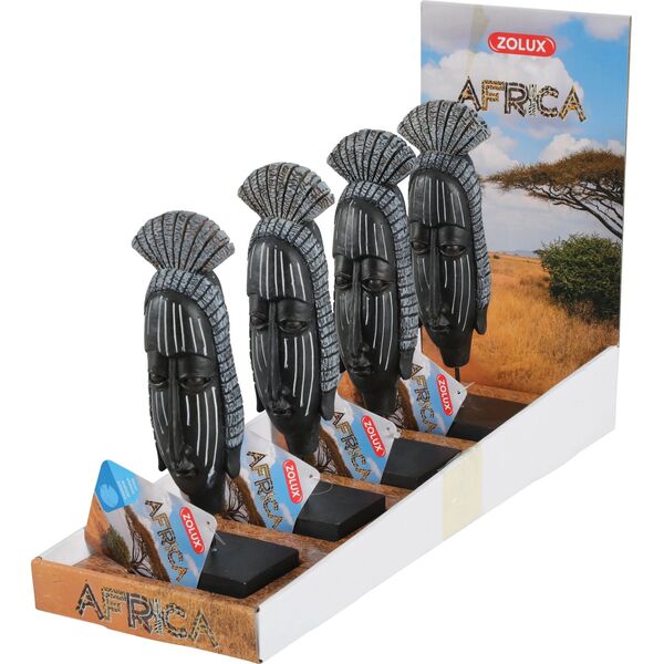 Zolux Dekoracja akw. AFRICA maska żeńska L 9539847 3336023522180