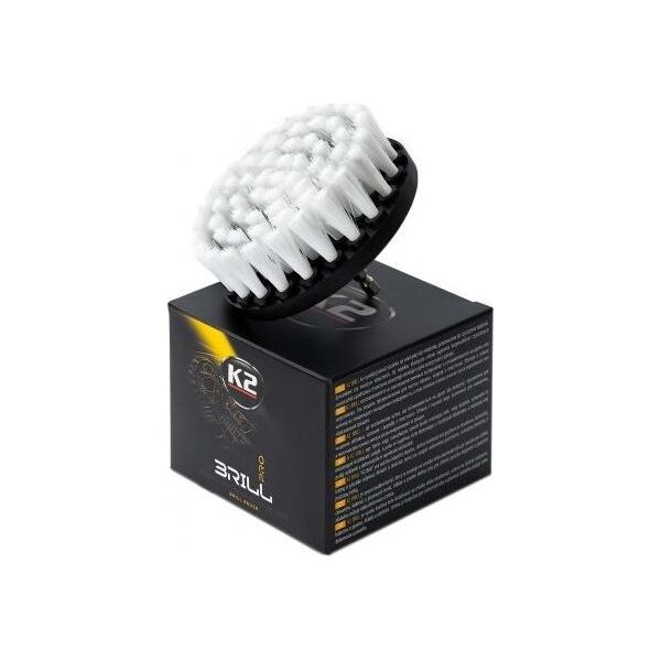 K2 Miękka szczotka na wiertarkę do czyszczenia tapicerki K2 Brill Pro 9546589 5906534017659