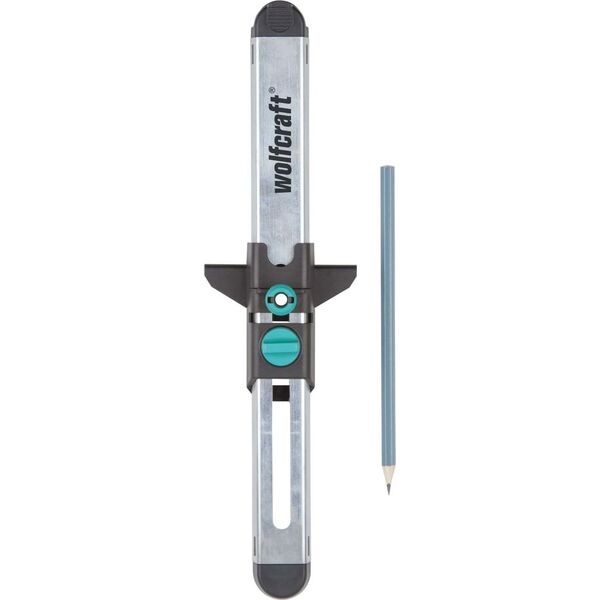 Wolfcraft wolfcraft Przymiar do układania paneli, 235 mm 9547507 4006885695207