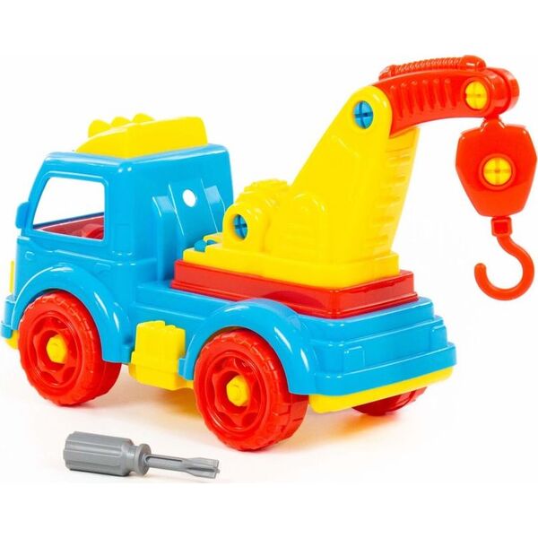 Dźwig Holownik Transport Klocki Do Rozkręcania DIY 38 Elementów 84828 9582213 4810344084828