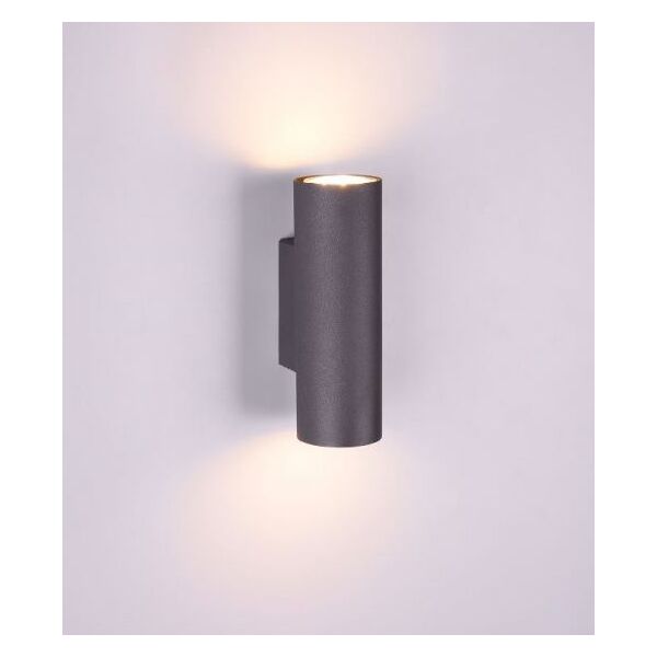 Kinkiet lampa ścienna Marley 6 x 18 cm GU10 stal 35W matowa czarna 9585328 4017807408812