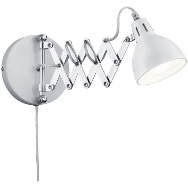 Kinkiet lampa ścienna Scissor 15 cm E14 stal 28W srebrna 9585335 4017807346534