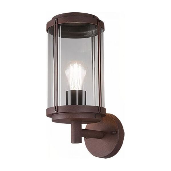 Kinkiet lampa ścienna Tanaro 32,5 cm 1 x E27 aluminium 40 watt rdzawobrązowy 9586084 4017807449891