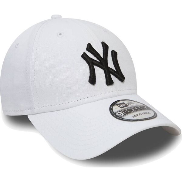 New Era Czapka New York Yankess 9FORTY League Biała 9586336 887493375408