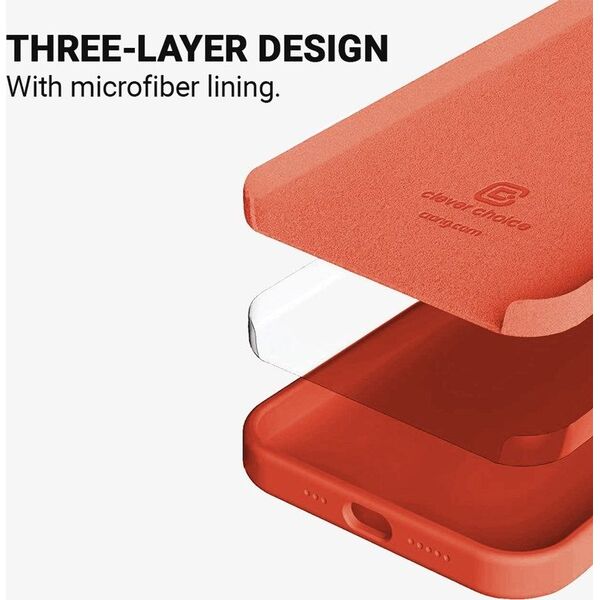 Crong Crong Color Cover - Etui iPhone 13 (koralowy) 9606507 5904310700481