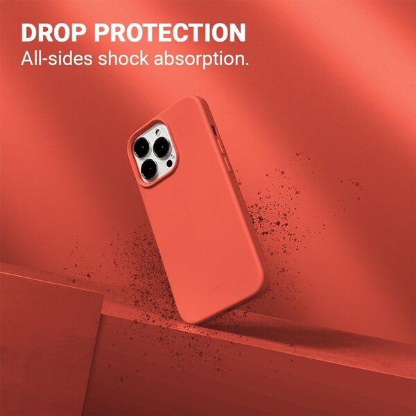 Crong Crong Color Cover - Etui iPhone 13 Pro (koralowy) 9606511 5904310700559