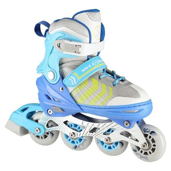 Rolki Nils Extreme NH18192 z wymienną płozą regulowane niebieskie r. 39-43 9612091 5907695591873