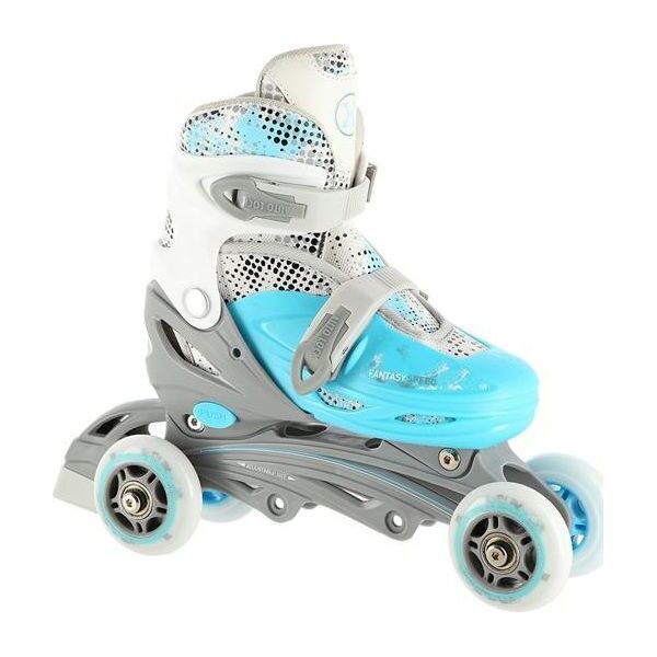 Rolki Nils Extreme NH18331 z wymienną płozą regulowane szare r. 31-34 9612092 5907695596403