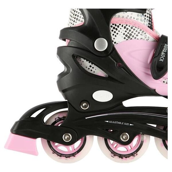 Rolki Nils Extreme NH18331 z wymienną płozą regulowane różowe r. 31-34 9612094 5907695596427