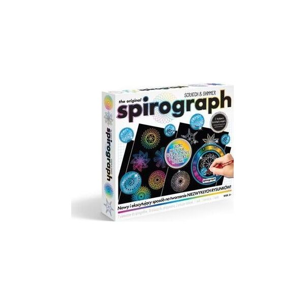 Spirograph Spirograph Zestaw do Zdrapywania 1035Z