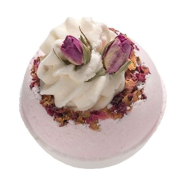 Bomb Cosmetics Wild Rose musująca kula do kąpieli 160g