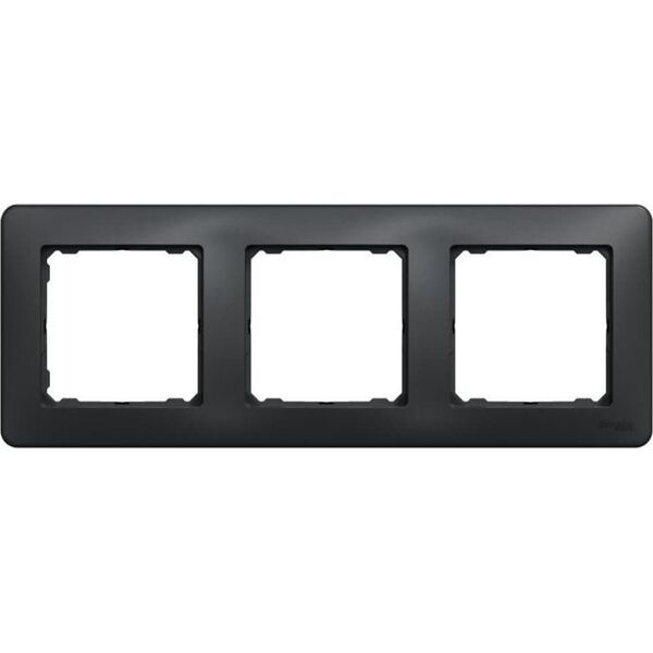 Schneider Electric Sedna Design, Ramka 3-krotna, czarny antracyt 9624580 3606481482679