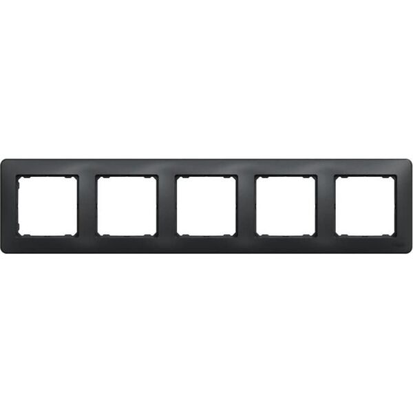 Schneider Electric Sedna Design, Ramka 5-krotna, czarny antracyt 9642559 3606481482693