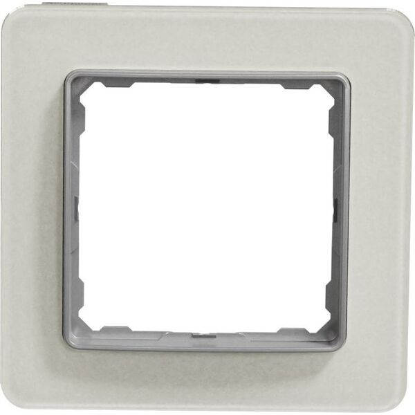 Schneider Electric Sedna Elements, Ramka 1-krotna, szkło białe 9642563 3606481482747