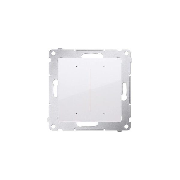 Kontakt-Simon Simon 54 GO Sterownik przyciskowy oświetleniowy - 2 wyjścia 5A, sterowany smartfonem WiFi 230V (moduł) biały DEW2W.01/11 9643884 5902787869465