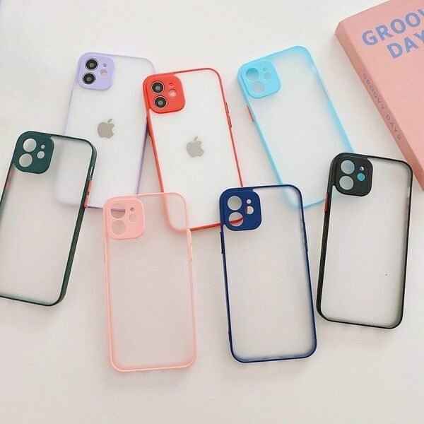 Hurtel Milky Case silikonowe elastyczne półprzezroczyste etui do Xiaomi Redmi 10X 4G / Xiaomi Redmi Note 9 ciemnozielony 9652098 9145576222850