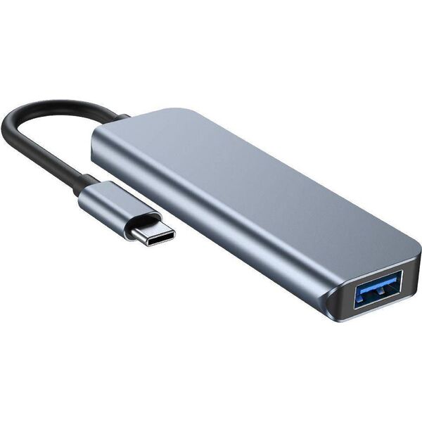 HUB USB Tech-Protect V1-HUB 1x USB-C  + 2x USB-A 3.0 (9589046919367) 9659571 9589046919367
