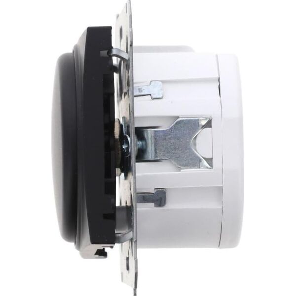 Kontakt-Simon Simon 54 Ściemniacz obrotowy dwubiegunowy do LED ściemnialnych 230V (moduł) 5-215W czarny mat do instalacji 4-przew. DS9L2.01/49 9660034 5902787871550