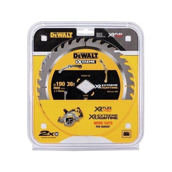 Dewalt tarcza pilarska do dcs577 190x36t ctb 9663167 5035048504253