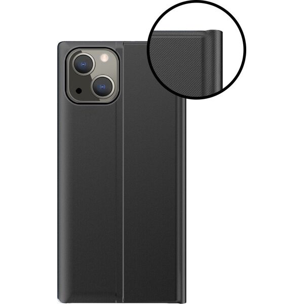 Hurtel Sleep Case pokrowiec etui z klapką typu Smart Cover iPhone 13 niebieski 9676338 9145576230978