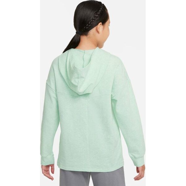 Nike Bluza Nike Yoga Jr girls DN4752 379 DN4752 379 zielony S (128-137) 9681559 195245248949