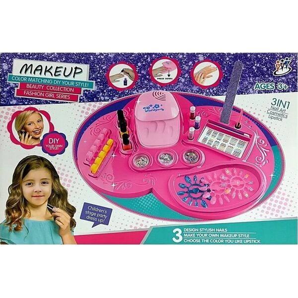 LeanToys Zestaw Kosmetyczki do Paznokci Suszarka, Lakiery 9689883 5905214979546