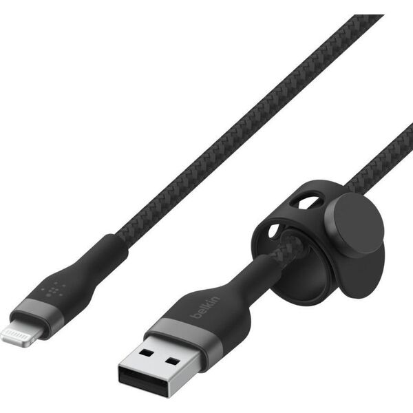 Kabel USB Belkin USB-A - Lightning 2 m Czarny (CAA010BT2MBK) 9707104 745883832392