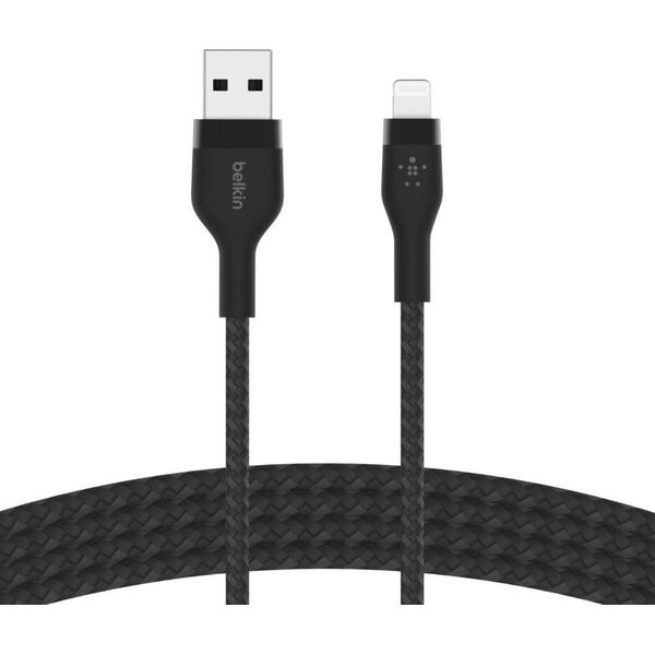 Kabel USB Belkin USB-A - Lightning 2 m Czarny (CAA010BT2MBK) 9707104 745883832392