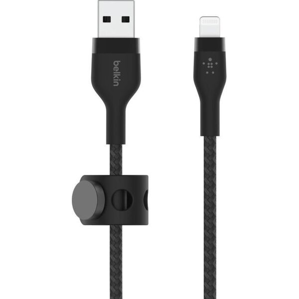 Kabel USB Belkin USB-A - Lightning 1 m Czarny (CAA010BT1MBK) 9707113 745883832354