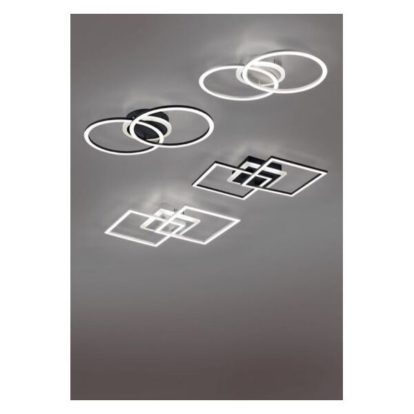 Lampa sufitowa Trio RL lampa sufitowa Venida led 57 x 7 cm stal srebrna 9731397 4017807445084