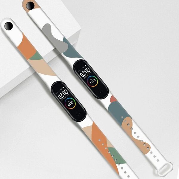 Hurtel Strap Moro opaska do Xiaomi Mi Band 6 / Mi Band 5 silokonowy pasek bransoletka do zegarka moro (5) 9738439 9145576237113
