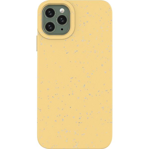 Hurtel Eco Case etui do iPhone 11 Pro silikonowy pokrowiec obudowa do telefonu żółty 9738806 9145576233320
