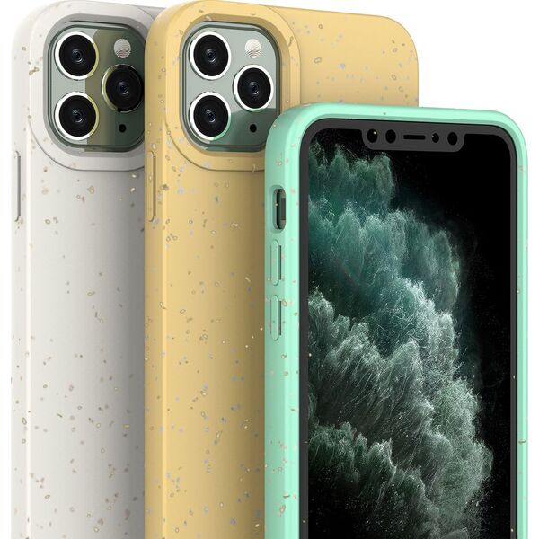 Hurtel Eco Case etui do iPhone 11 Pro Max silikonowy pokrowiec obudowa do telefonu miętowy 9738812 9145576233375
